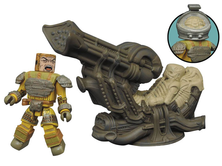 Alien Minimates Deluxe Space Jockey Gallery Image 1
