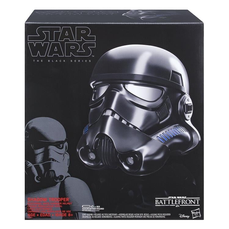 Star Wars: The Black Series Shadow Trooper 1:1 Scale Wearable Electronic Voice Changer Helmet Exclusive Gallery Image 3