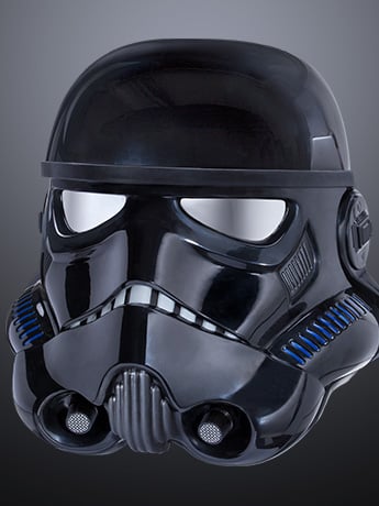 Star Wars: The Black Series Shadow Trooper 1:1 Scale Wearable Electronic Voice Changer Helmet Exclusive Gallery Image 2