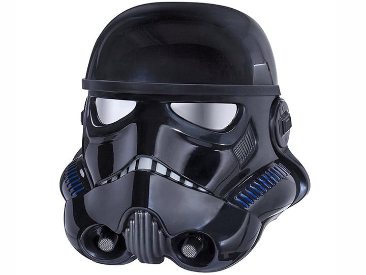 Star Wars: The Black Series Shadow Trooper 1:1 Scale Wearable Electronic Voice Changer Helmet Exclusive Gallery Image 1