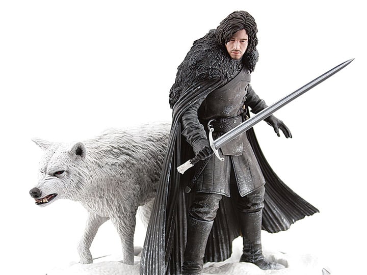 Game of Thrones - Jon Snow & Ghost Statue Gallery Image 1