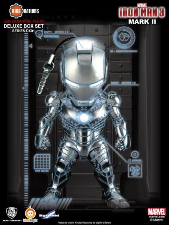 Iron Man 3 DX01 Earphone Plug Deluxe Box of 8