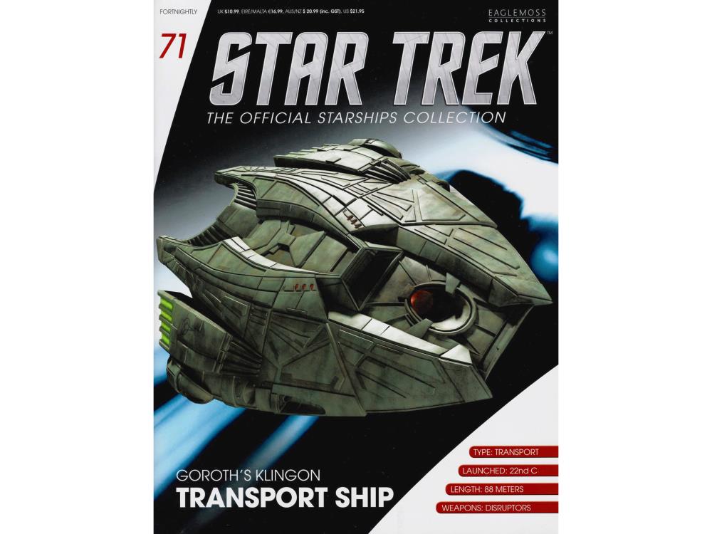 Star Trek Starships Collection #71 Goroth's Klingon Transport Ship Gallery Image 3