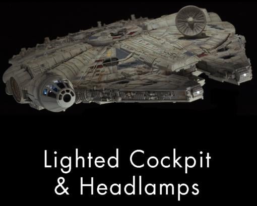 Star Wars: The Empire Strikes Back Die-Cast Replica - Millennium Falcon Gallery Image 5