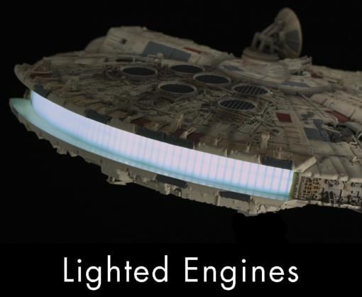 Star Wars: The Empire Strikes Back Die-Cast Replica - Millennium Falcon Gallery Image 7