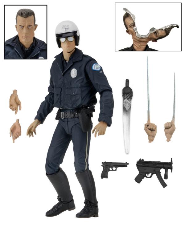 Terminator 2: Judgement Day Ultimate T-1000 (Motorcycle Cop) Figure Gallery Image 3