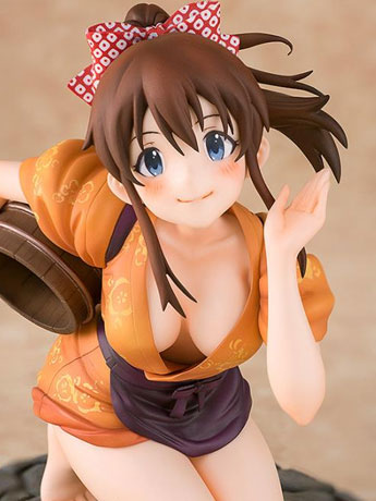 The Idolmaster Minako Satake 1/8 Scale Poka Poka Figure Gallery Image 2