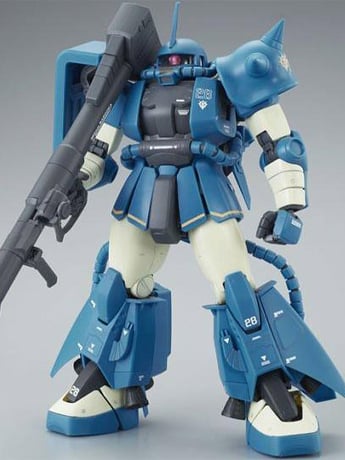 Gundam MG 1/100 MS-06R-2 Robert Gilliam Zaku II Exclusive Model Kit Gallery Image 2