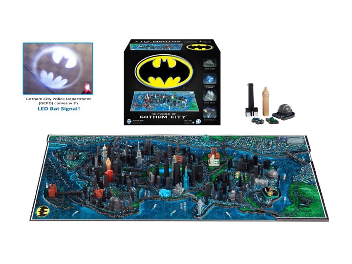 Batman Gotham City 1,593-Piece 4D  Puzzle Gallery Image 1