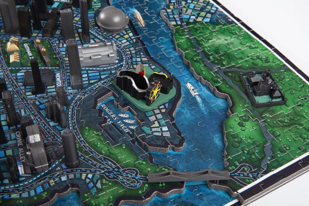 Batman Gotham City 1,593-Piece 4D  Puzzle Gallery Image 6
