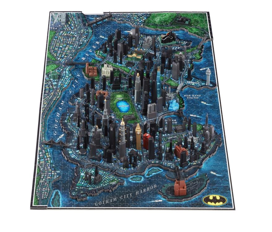 Batman Gotham City 1,593-Piece 4D  Puzzle Gallery Image 5