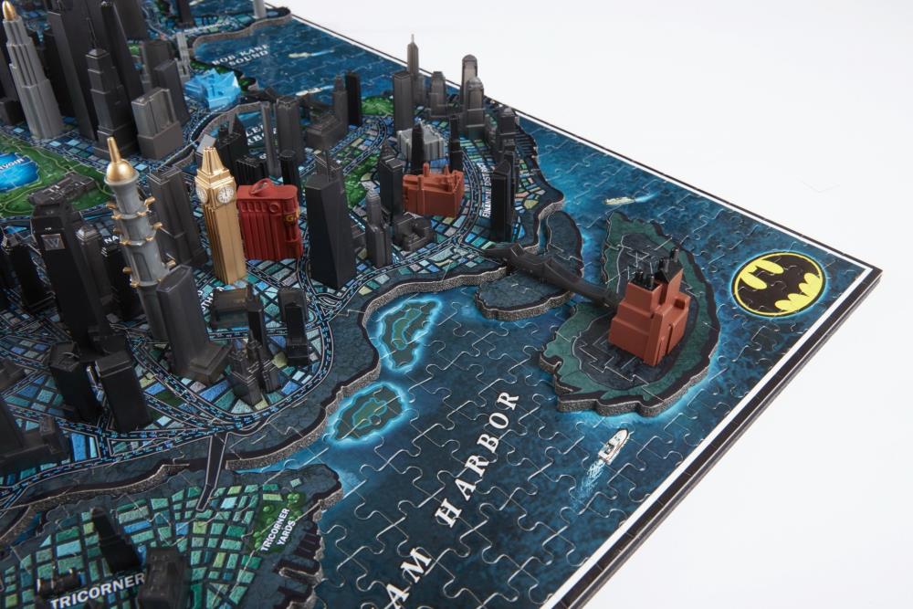 Batman Gotham City 1,593-Piece 4D  Puzzle Gallery Image 14