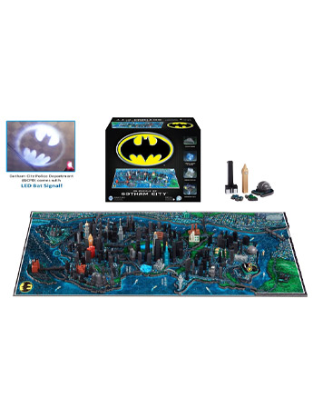 Batman Gotham City 1,593-Piece 4D  Puzzle Gallery Image 2