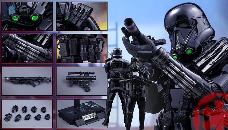 Rogue One: A Star Wars Story MMS385 Death Trooper (Specialist) 1/6th Scale Collectible Figure Gallery Image 3