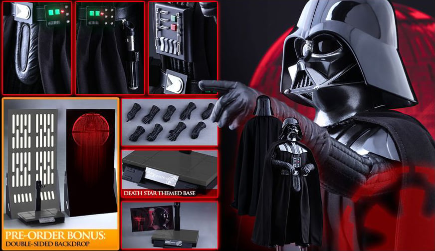 Rogue One: A Star Wars Story MMS388 Darth Vader 1/6th Scale Collectible Figure Gallery Image 3