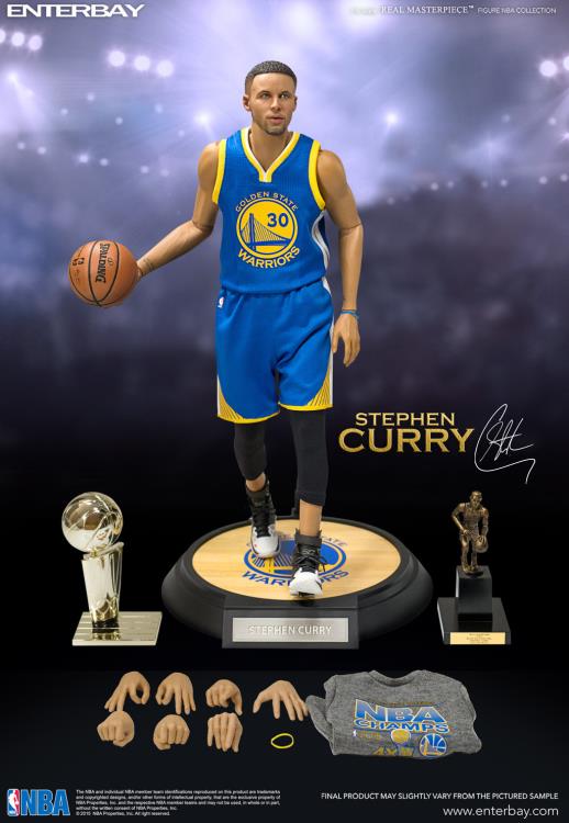 NBA Real Masterpiece Stephen Curry 1/6 Scale Figure 2nd Edition