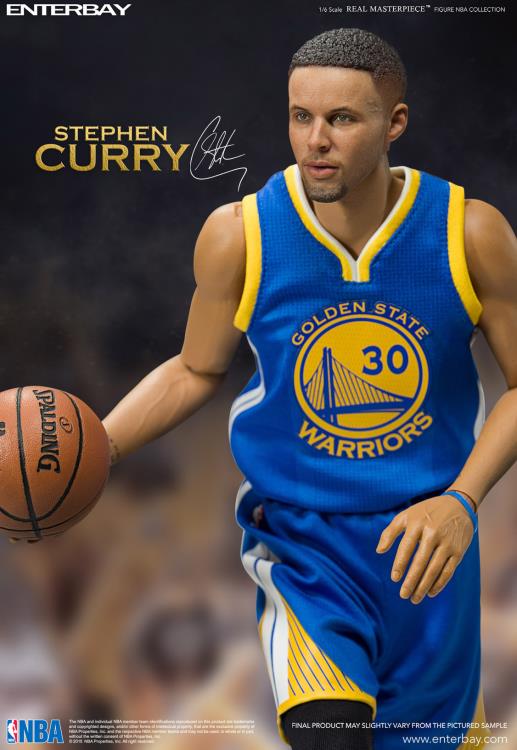 NBA Real Masterpiece Stephen Curry 1/6 Scale Figure 2nd Edition