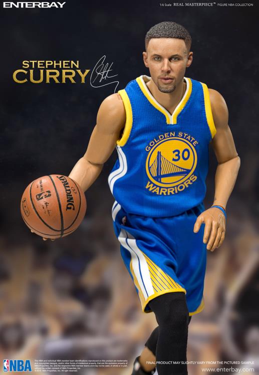 NBA Real Masterpiece Stephen Curry 1/6 Scale Figure 2nd Edition