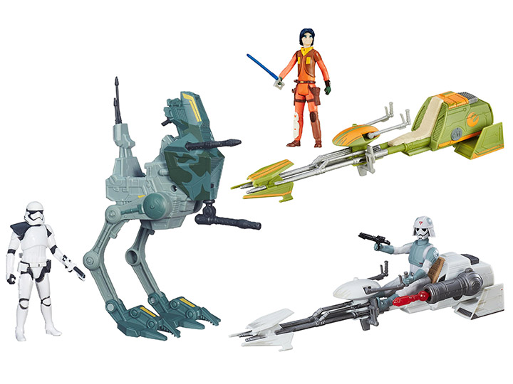Star Wars 3.75" Class I Vehicle Wave 03 - Set of 3 Gallery Image 1