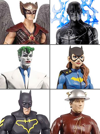 DC Comics Multiverse Wave 5 Set of 6 Figures (Collect & Connect King Shark) Gallery Image 2