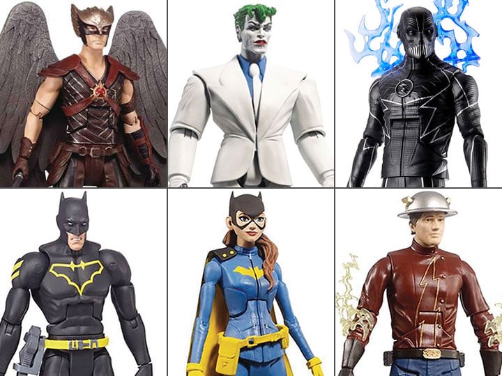DC Comics Multiverse Wave 5 Set of 6 Figures (Collect & Connect King Shark) Gallery Image 1