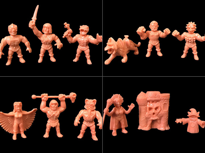 Masters of The Universe M.U.S.C.L.E. Wave 2 Case of 4 Gallery Image 1