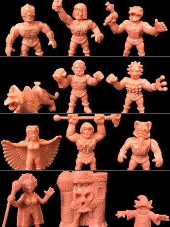 Masters of The Universe M.U.S.C.L.E. Wave 2 Case of 4