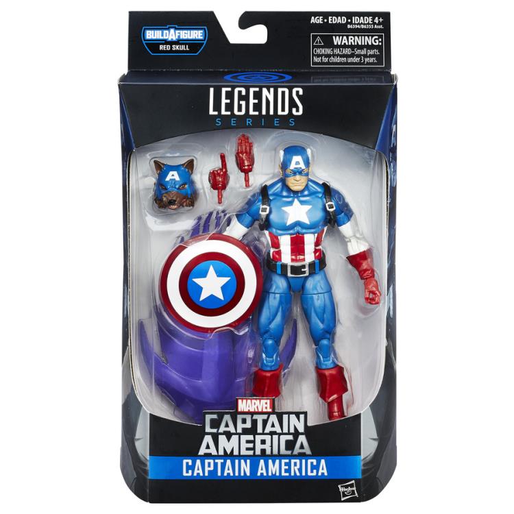 Captain America Marvel Legends Wave 1 Set of 7 Figures (Red Skull BAF) Gallery Image 3