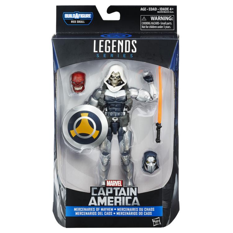 Captain America Marvel Legends Wave 1 Set of 7 Figures (Red Skull BAF) Gallery Image 7