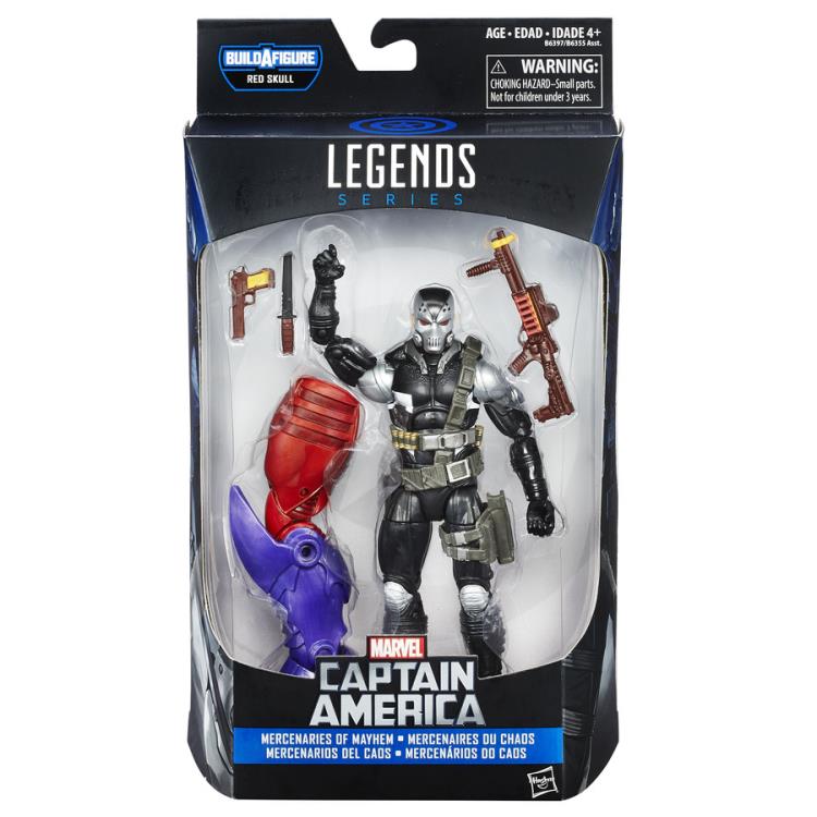 Captain America Marvel Legends Wave 1 Set of 7 Figures (Red Skull BAF) Gallery Image 11