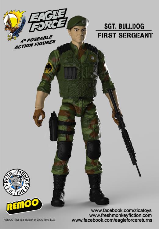 Eagle Force 4" Action Figure Series 01 Set of 17 Figures Gallery Image 6
