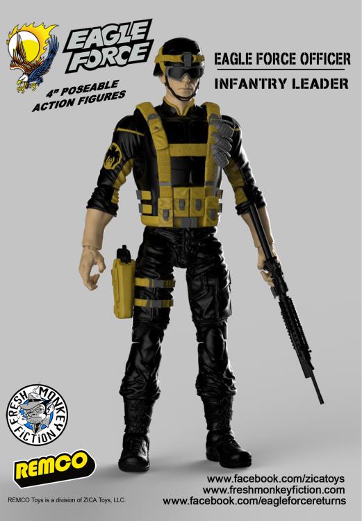 Eagle Force 4" Action Figure Series 01 Set of 17 Figures Gallery Image 8