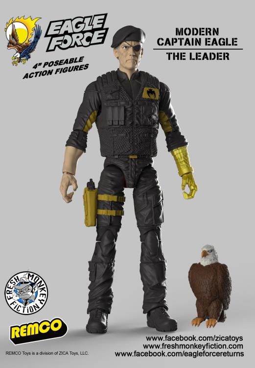 Eagle Force 4" Action Figure Series 01 Set of 17 Figures Gallery Image 2
