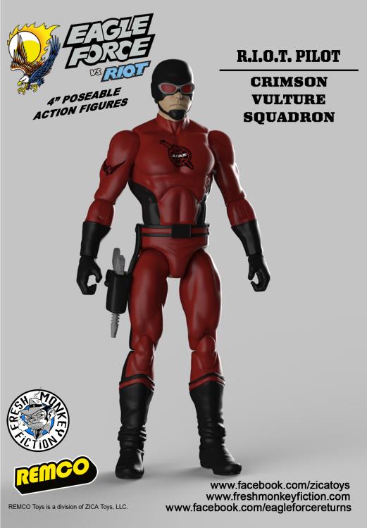 Eagle Force 4" Action Figure Series 01 Set of 17 Figures Gallery Image 16