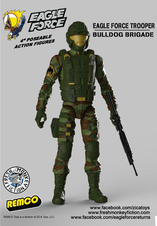 Eagle Force 4" Action Figure Series 01 Set of 17 Figures Gallery Image 7