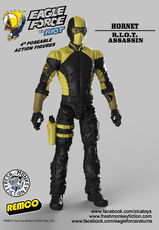 Eagle Force 4" Action Figure Series 01 Set of 17 Figures Gallery Image 12