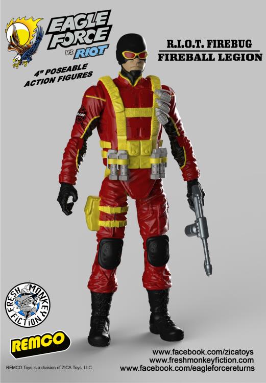 Eagle Force 4" Action Figure Series 01 Set of 17 Figures Gallery Image 11