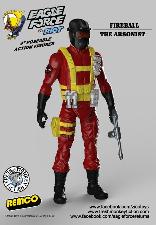 Eagle Force 4" Action Figure Series 01 Set of 17 Figures Gallery Image 10