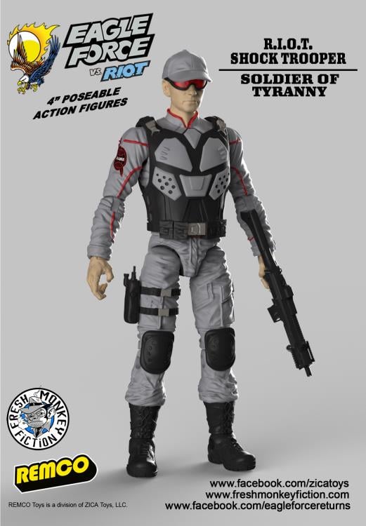 Eagle Force 4" Action Figure Series 01 Set of 17 Figures Gallery Image 13