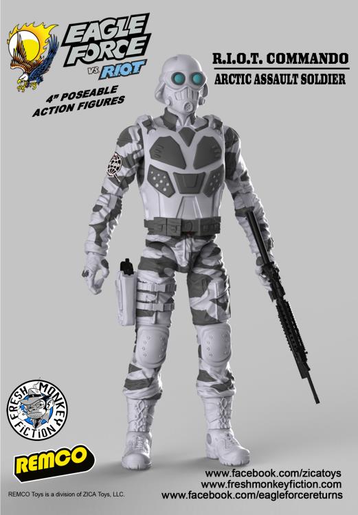 Eagle Force 4" Action Figure Series 01 Set of 17 Figures Gallery Image 15