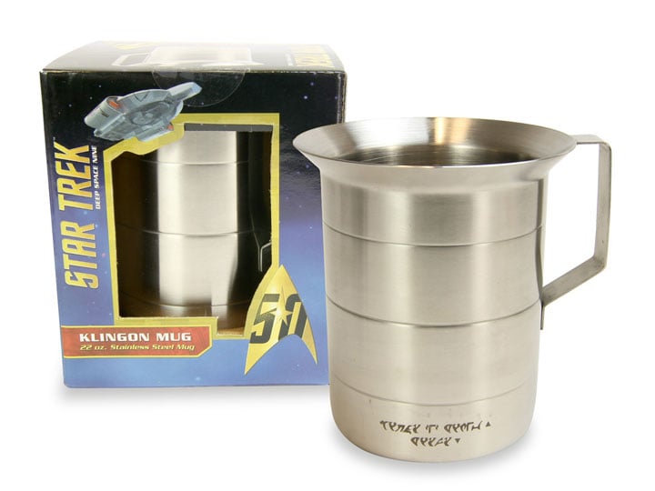 Star Trek 50th Anniversary Metal Klingon Mug Gallery Image 1
