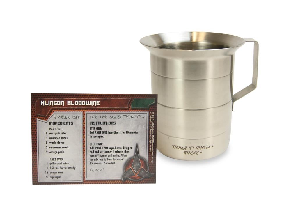 Star Trek 50th Anniversary Metal Klingon Mug Gallery Image 2