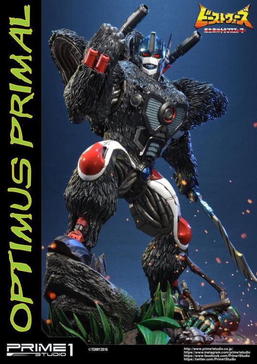 Beast Wars: Transformers Premium Masterline Optimus Primal Statue Gallery Image 3