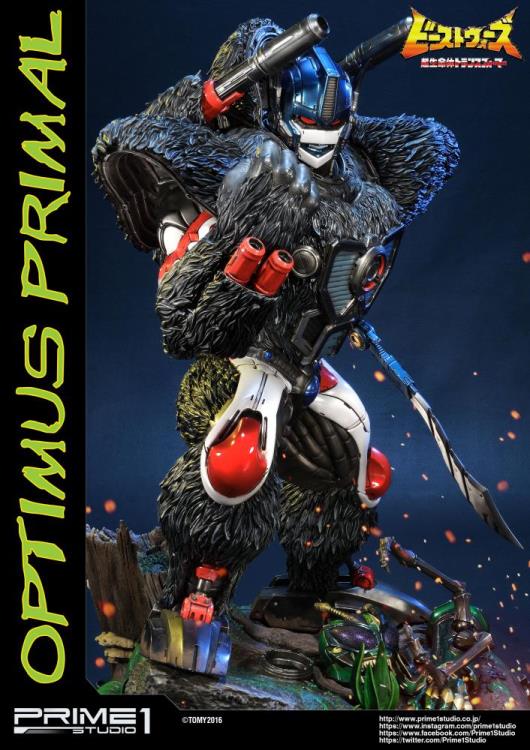 Beast Wars: Transformers Premium Masterline Optimus Primal Statue Gallery Image 4