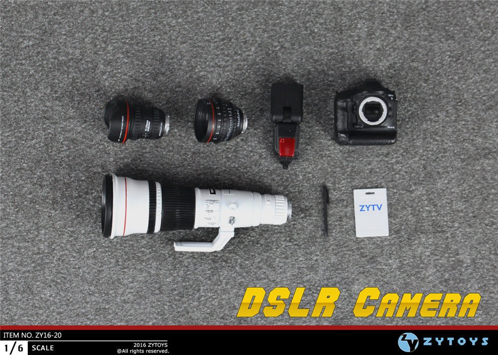 1/6 Scale DSLR Camera