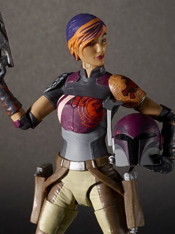 Star Wars: The Black Series 6" Sabine Wren (Rebels) Gallery Image 2