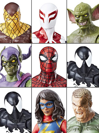Spider-Man Marvel Legends Wave 5 Case of 8 (Sandman BAF) Gallery Image 2