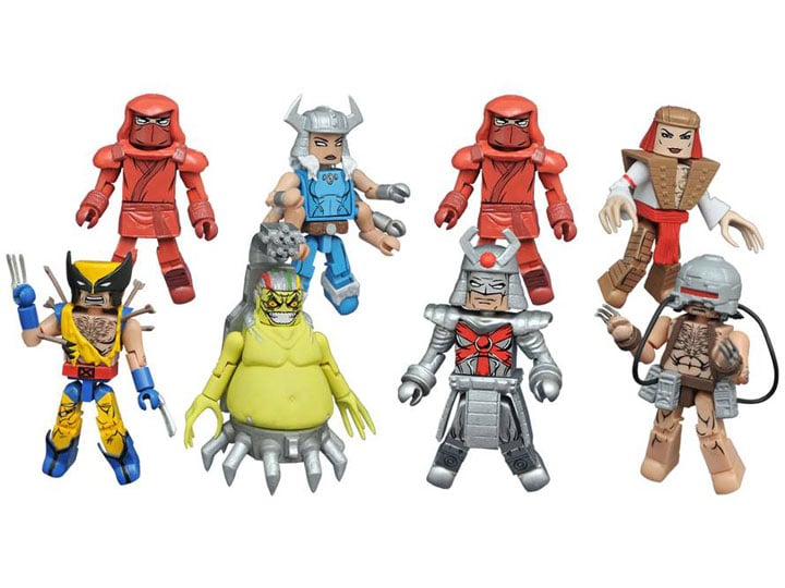 Marvel Minimates Wave 72 Wolverine Comic History Two Pack Set of 4