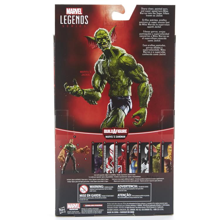 Spider-Man Marvel Legends Jackal (Sandman BAF) Gallery Image 6