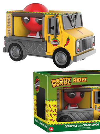 Dorbz Ridez: Marvel Deadpool With Chimichanga Truck Gallery Image 2